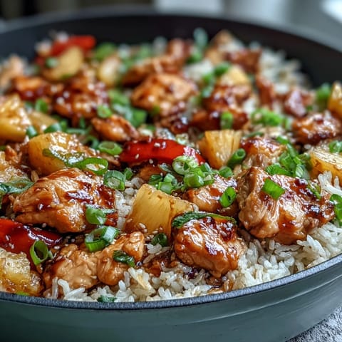 Pineapple Chicken and Rice
