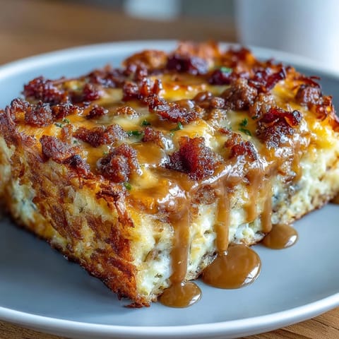 Amish Breakfast Casserole Hash Browns