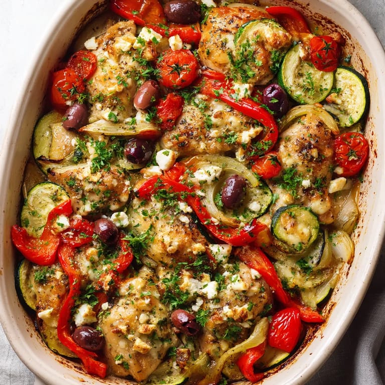 A dish of meat and vegetables.