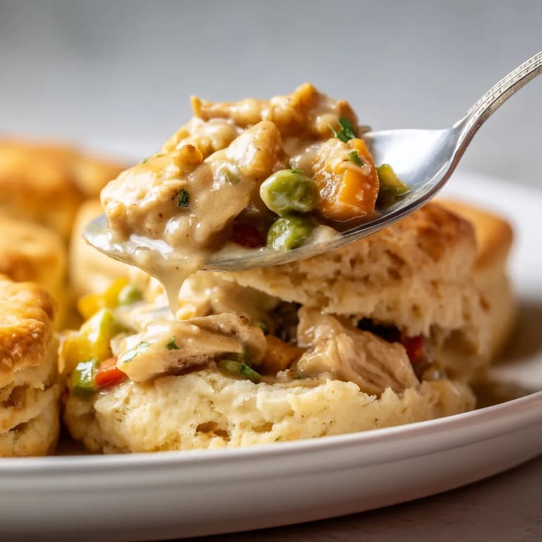 A spoon is in a bowl of food.