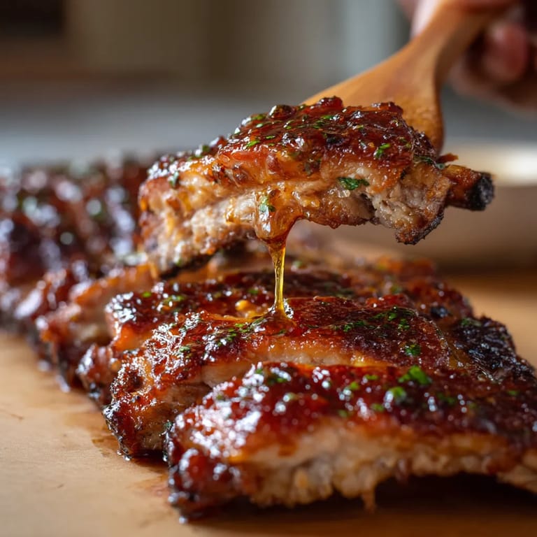 A person is cutting meat on a cutting board.