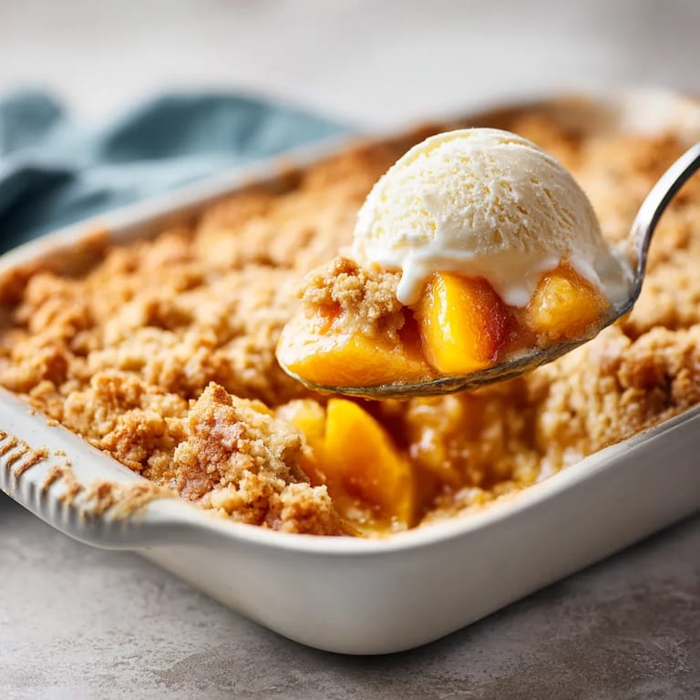 A spoon is scooping ice cream out of a bowl.