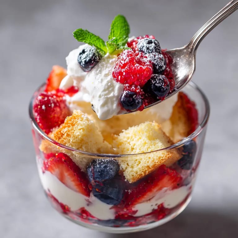 A bowl of strawberries and cream.