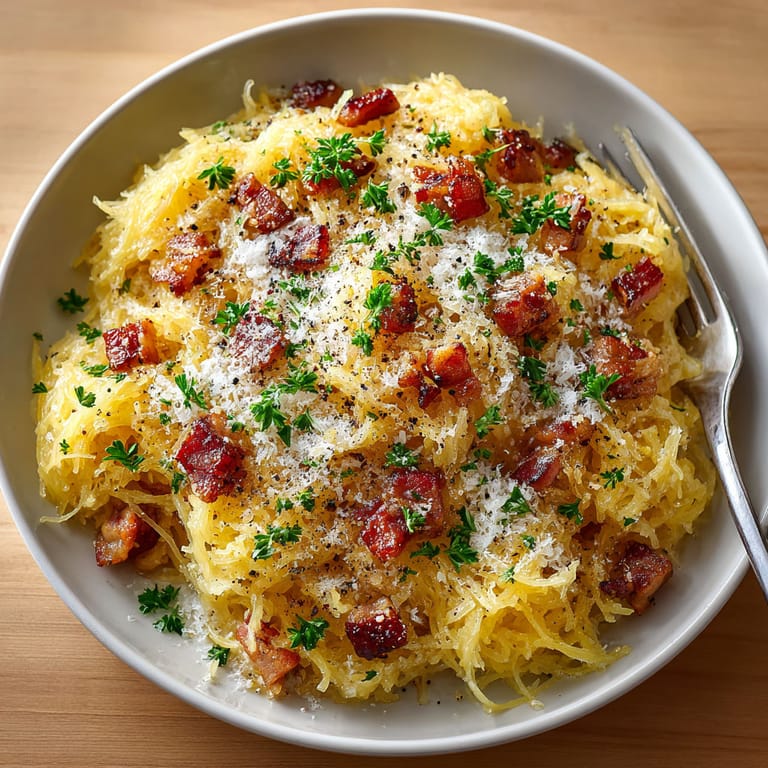 A bowl of food with bacon and cheese.