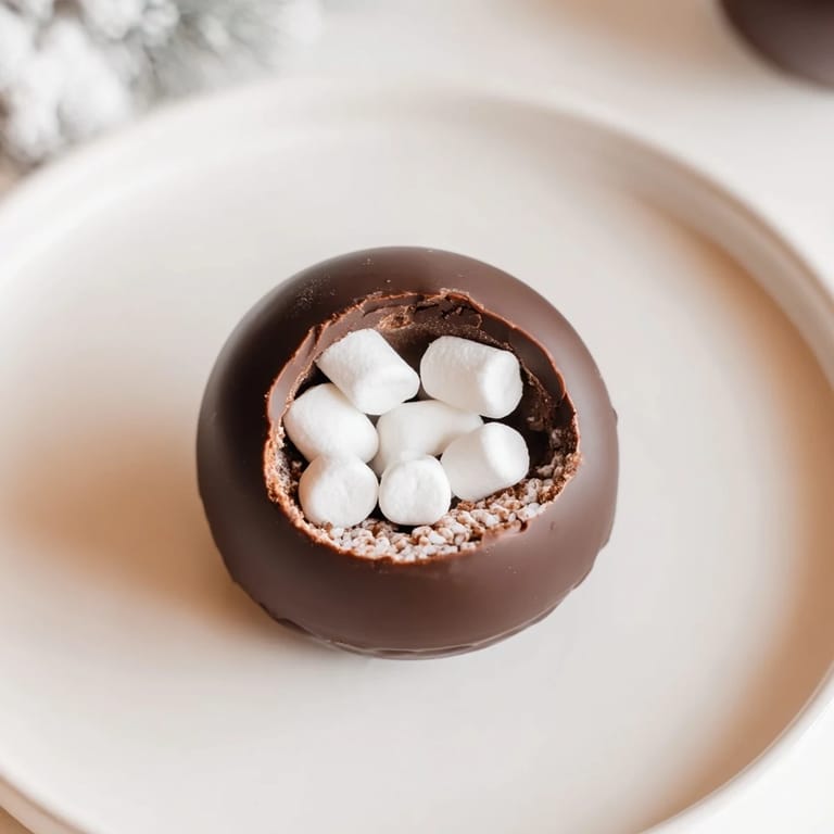 Warm, melted chocolate transforms into cozy Budget-Friendly Hot Cocoa Bomb Cups, a delicious chocolate treat.