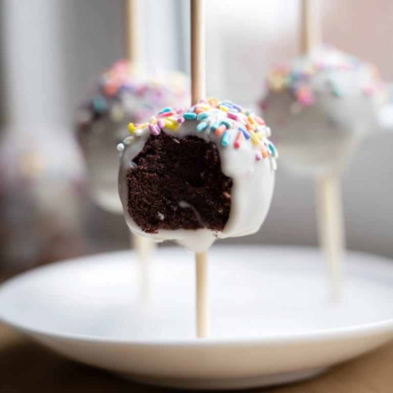 Imagine soft, chilled Lightened-Up Sugar Cookie Cake Pops, perfect for sharing and easy to make.
