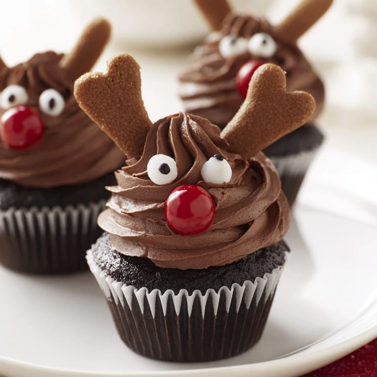 Holiday cheer is displayed through these Reindeer Holiday Dessert Platter components, perfect for sharing.