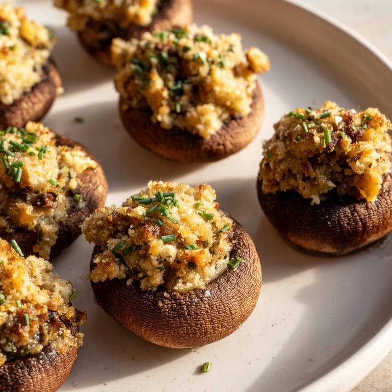 Warm, cheesy, and inviting, these delicious Enchanted Forest Mushroom Nibbles are ready to eat.