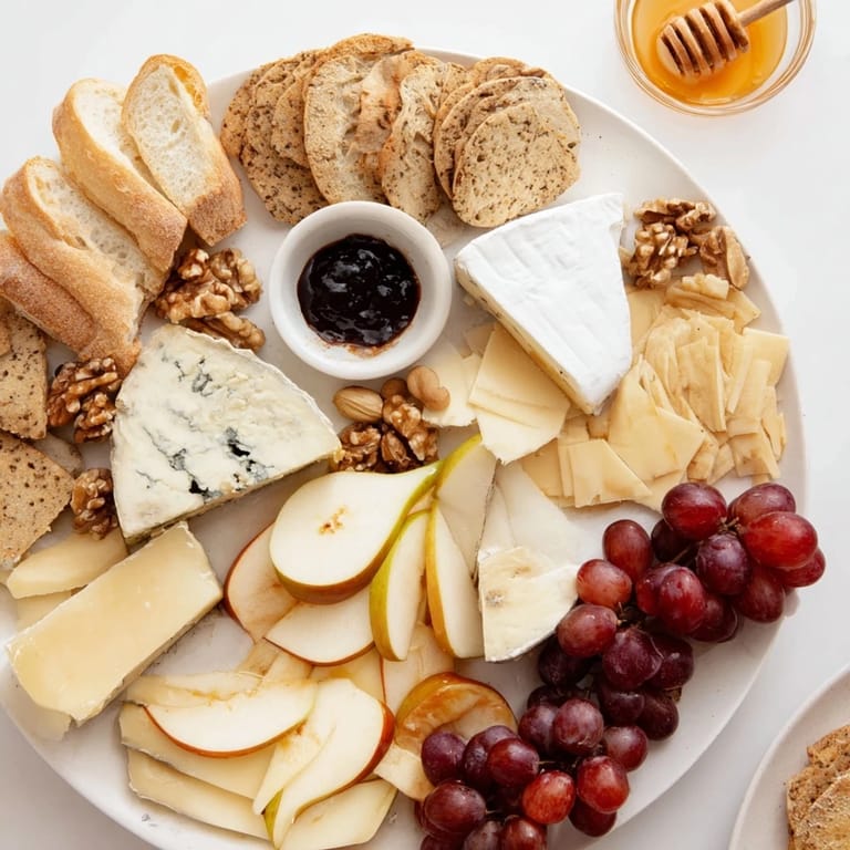 Get ready for a visual feast: a delectable cheese platter Cœur Passion, perfect for any gathering.