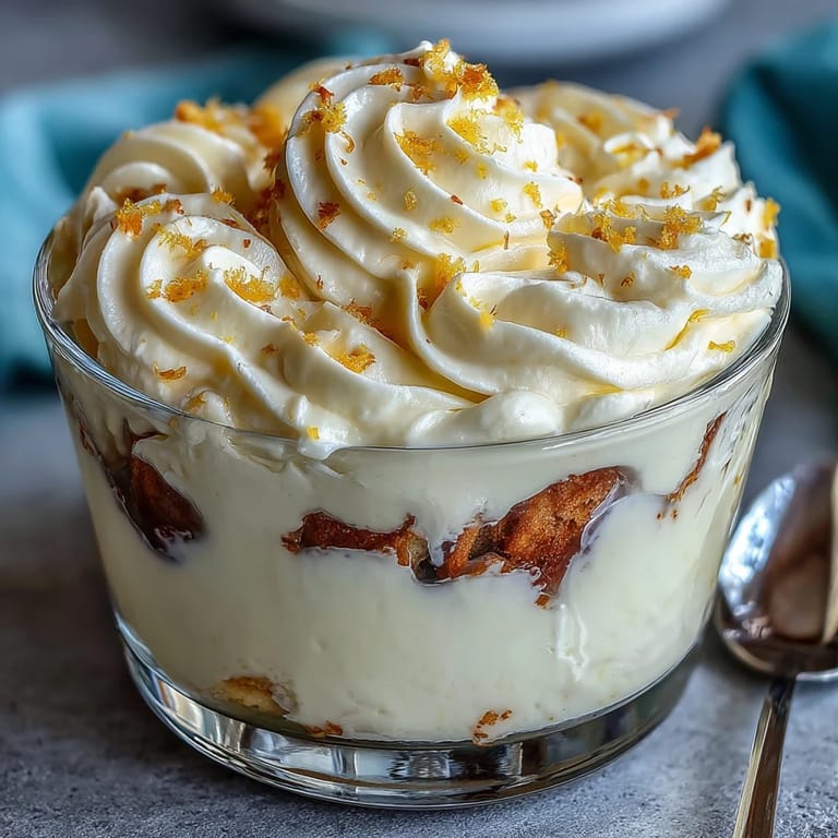 Elegant no-bake Limoncello Tiramisu Cups layered with citrus-infused mascarpone and limoncello syrup.  