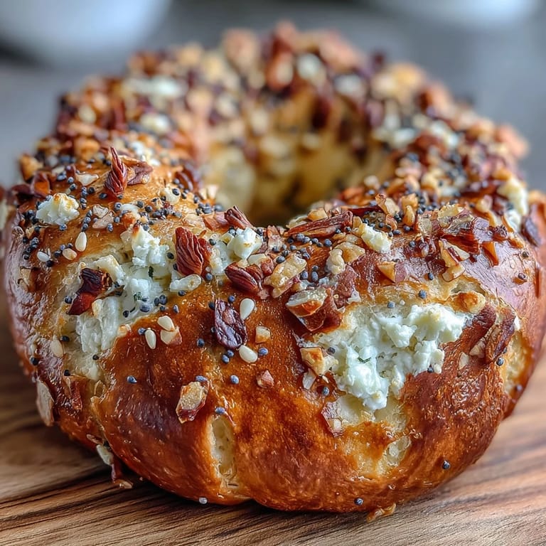 Chewy homemade bagels made with Greek yogurt, topped with savory everything bagel seasoning, perfect for a nutritious snack.