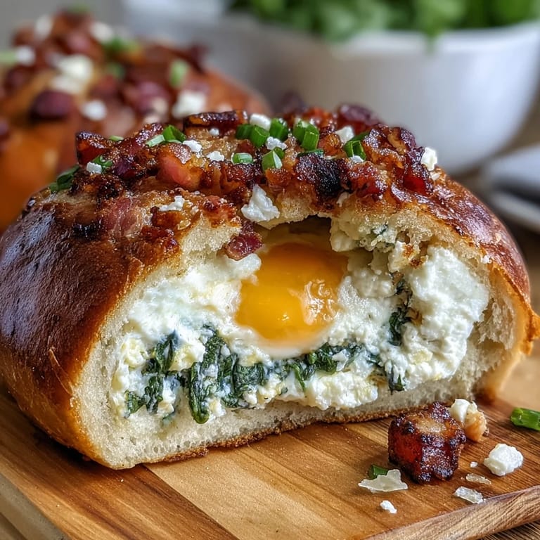 Beautiful Easter pie slice reveals colorful cross-section of hard-boiled eggs, savory ham, and cheesy spinach nestled in flaky pastry crust.