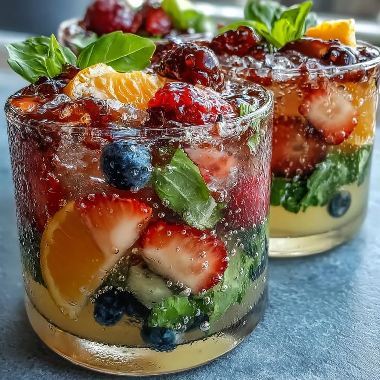 Grad Party Lemonade Bar with Customizable Flavor Add-Ins: Refreshing self-serve lemonade bar featuring colorful berries, citrus wheels, and mint leaves for a festive touch.